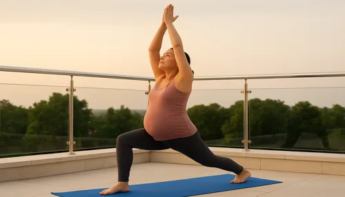 Pregnancy yoga classes in Pune Wakad for expecting mothers