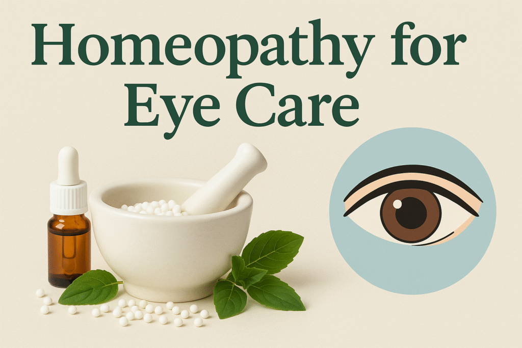 Homeopathy for eye care – natural treatment for dry eyes, eye strain, and allergies in Pune