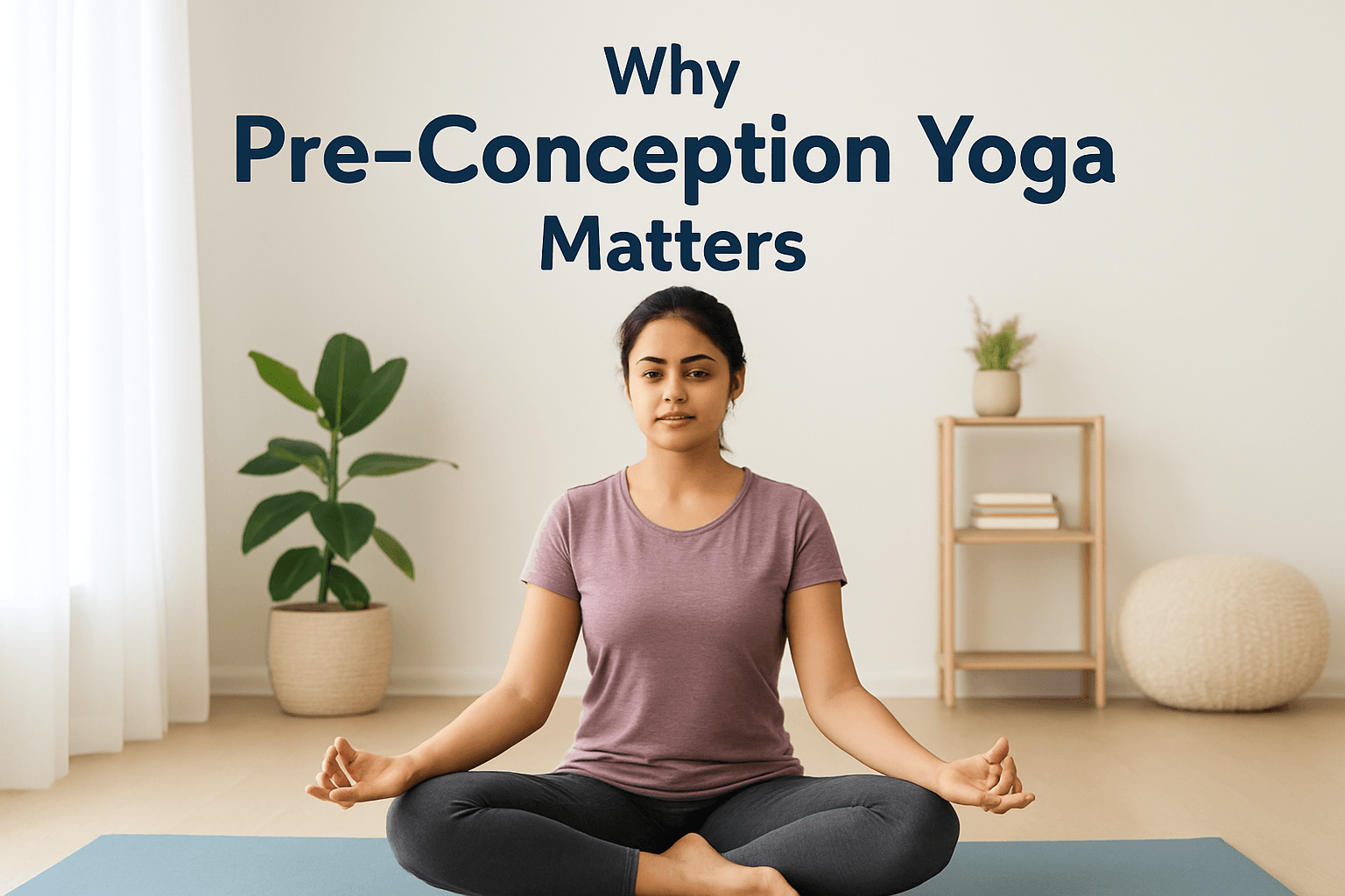 Why pre-conception yoga matters for fertility and pregnancy health