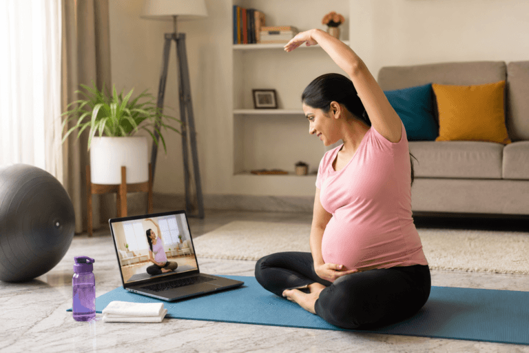 why choose online pregnancy yoga classes
